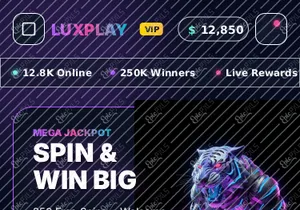 LuxPlay Casino App UI Design | Luxury Mobile Gaming & Slots Expe