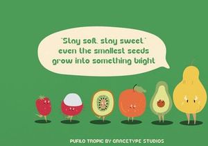 Pufilo Tropic | Rounded Playful Sans