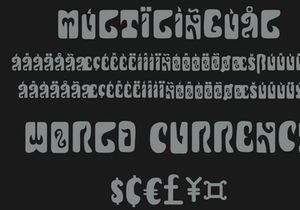Javanesia - Special Display Typeface