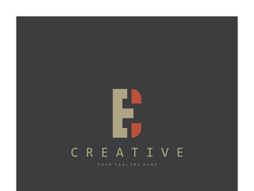 creative letter e logo design, for brand, startup, business, company, identity, application, vector preview picture
