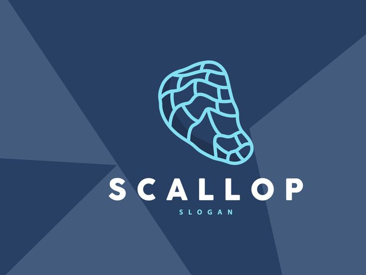 Seashell Logo, Inspirational Scallop Design