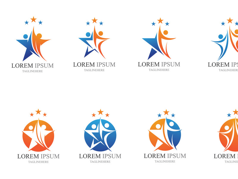 Star People Success Business Logo