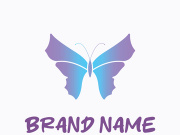 Butterfly logo design