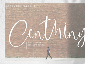 Centhiny Beautiful Handwritten preview picture