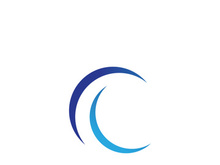 Water wave icon vector illustration design logo