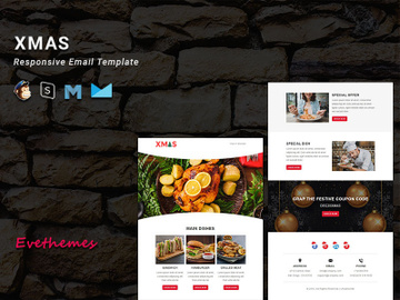 X-MAS - 3 - Christmas Responsive Email Templates preview picture
