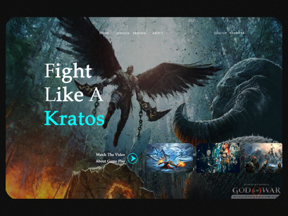 God Of War Homepage