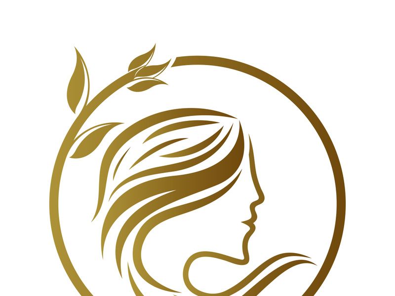 Women beauty, salon, spa, hair minimalist logo design inspiration