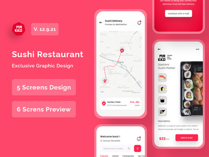 Sushi Restaurant - eCommerce App
