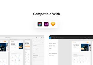 Normaland Responsive Landing Page UI Kit