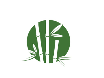 Bamboo vector icon illustration preview picture