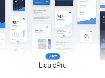 LiquidPro UI Kit preview picture