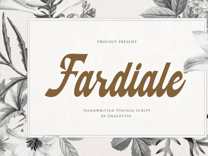Fardiale | Vintage Script