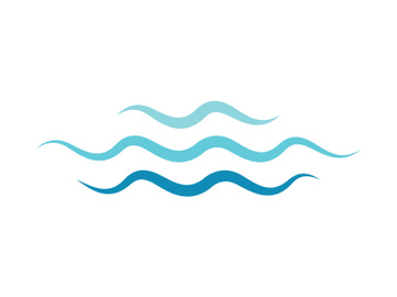 Water wave vector icon illustration preview picture