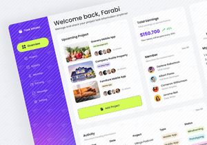 Task Minder - Project Management Dashboard