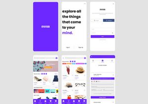 Shopping App UI Kit (OYAYUBI)