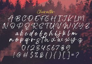 Blackwell - Textured Brush Font