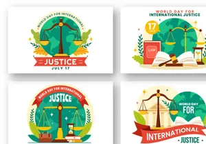 12 Day of Justice Illustration