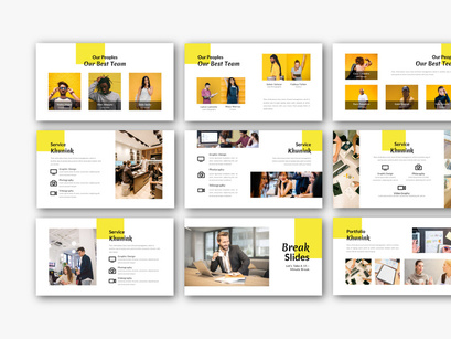 Khunink Business Google Slide Template