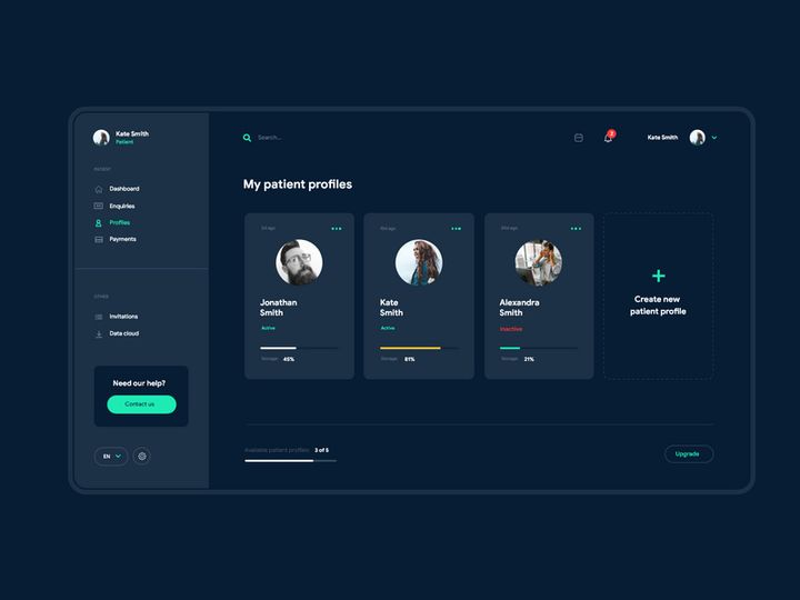 Medical Status Web Application