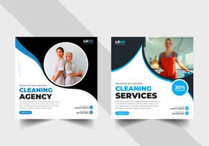 Cleaning Agency Social Media Post Template Ver-4