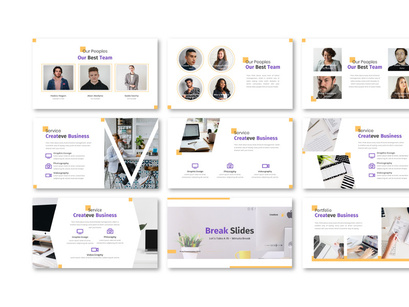 Createve Business Google Slide Template