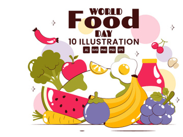 10 World Food Day Illustration preview picture