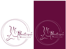 elegant women's fashion logo, clothing, boutique, convection, tailor, garment, business, apparel, fashion designer