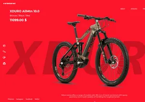 E-Bike Website Concept