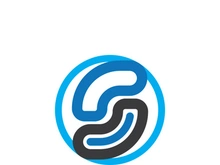 Business corporate S letter logo design vector