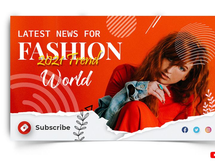 Fashion Youtube Thumbnails