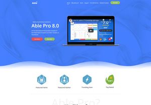 Able Pro Bootstrap 4 Admin Templates