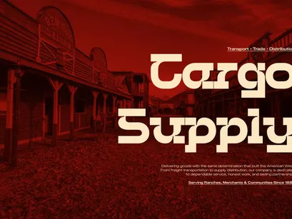 Bebop Rodeo | Western Slab Serif