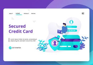 Credit And Loan Landing page template vol 2