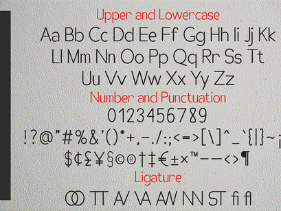 Zeenn - Sans Serif Font
