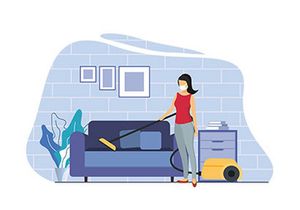 [Vol. 14] Home Activity - Landing Page Illustration