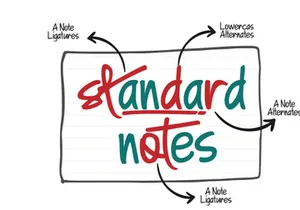 A Note Handwritten Marker Note Font