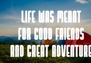 Summer Camping - Modern Vintage Font
