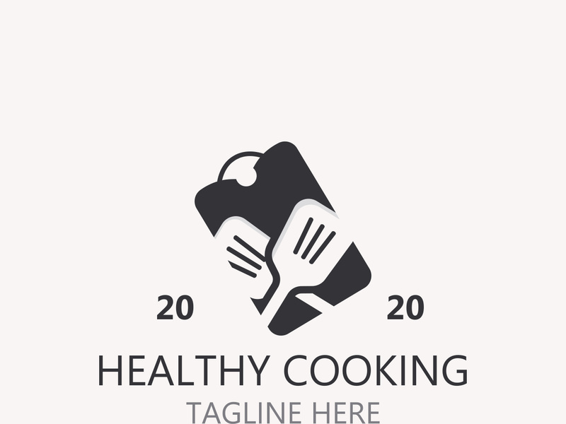 Cooking logo design. Icon or symbol inspration simple line for restaurant business