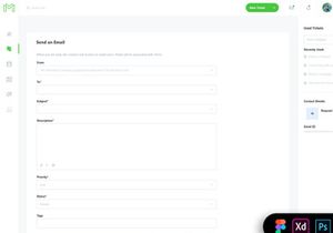Maxamis Support Tickets Admin Dashboard UI Kit