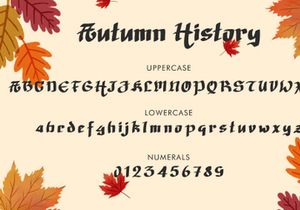 Autumn History