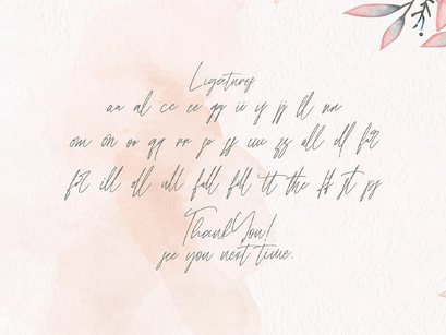 Rattih Putri - Handwritten Font