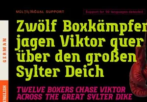 Runzoe – Modern Sans Serif Display Typeface