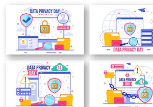 12 Data Privacy Day Illustration
