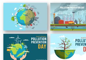15 National Pollution Prevention Day Illustration