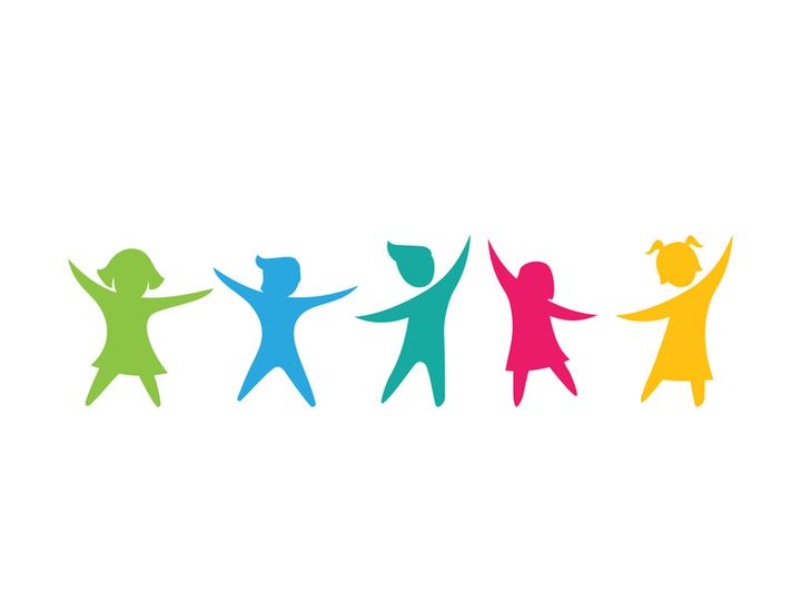 Kids concept illustration design
