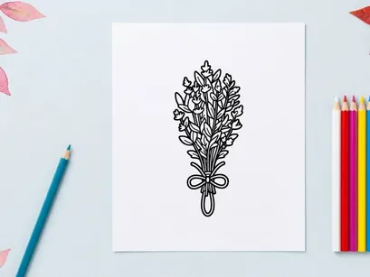 Elegant laurel wreath vector illustration for awards and events. Classic decorative garland design with ribbon for certificates and branding.