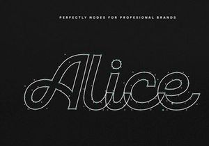 Alice Typeface - Perfectly Imperfect Font