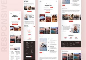 Tripsavvy - Travel Landing Page
