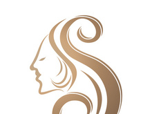 Women beauty, salon, spa, hair minimalist logo design inspiration